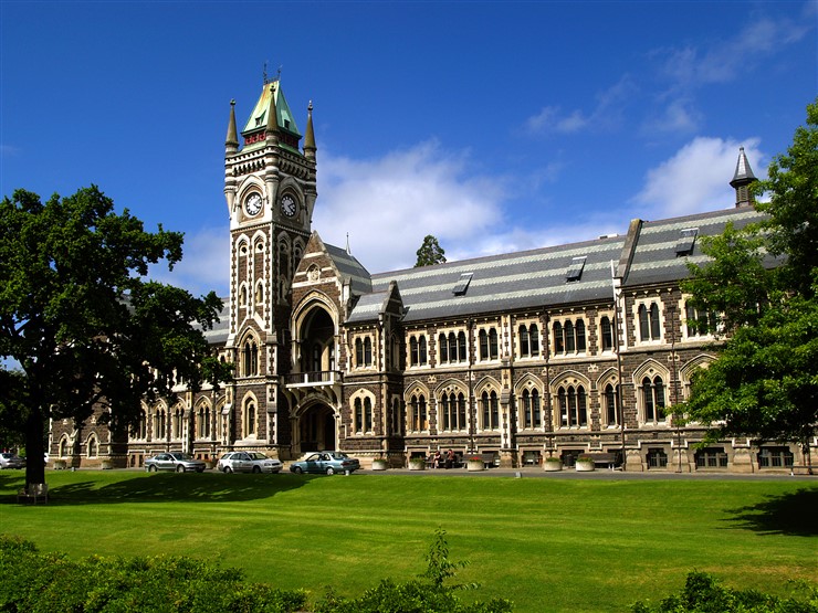 University of Otago, New Zealand. Photographer by Ulrich Lange