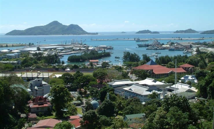 Victoria, capital of Seychelles. Photographer Benutzer 