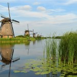 The windmills of Kinderdijk, Netherlands by Tarod