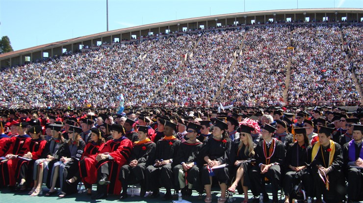 Cornell's 2008 commencement ceremony at Schoellkopf Field. Top 5 Countries for Indian Students to Pursue MBA