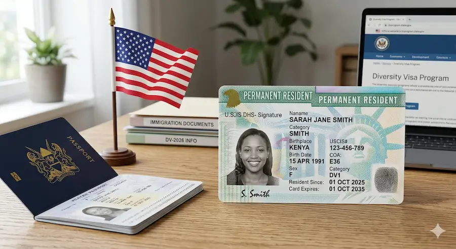 US Green Card (AI Generated Image)