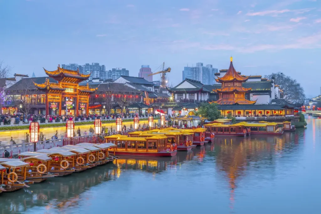 China immigration guide. City View in China