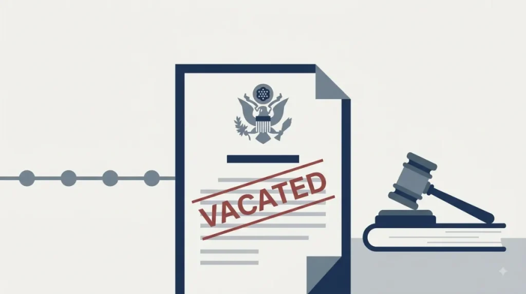 The $100,000 H-1B fee vacated by a US federal court, with the H-1B petition timeline