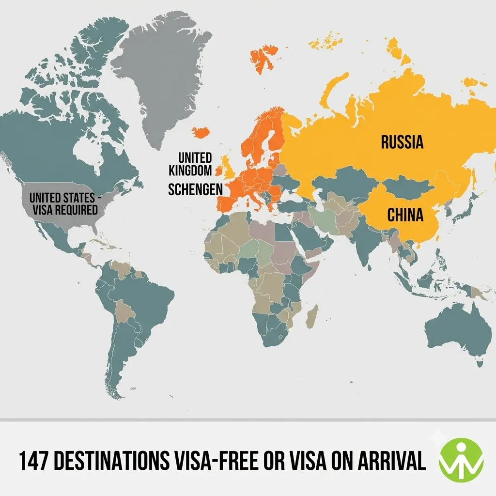 Grenada passport visa-free access for Grenada citizenship by investment holders