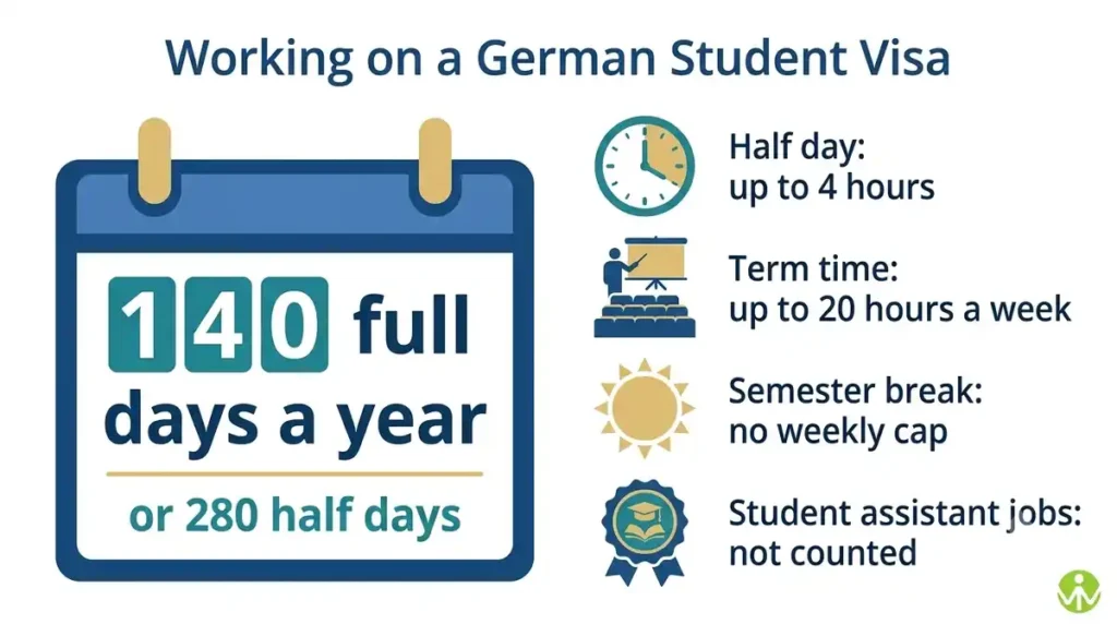 German student visa requirements: admission letter, blocked account, health insurance and passport