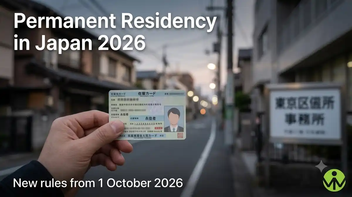 Permanent Residency in Japan 2026: Eligibility, New Rules, Fees and How to Apply
